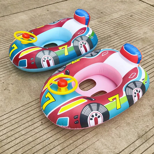 Inflatable Car Baby Float